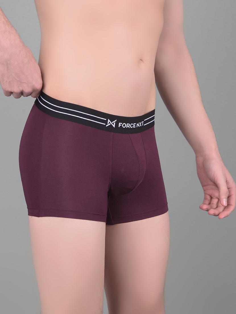 men solid cotton trunks - 21575403 - Standard Image - 1