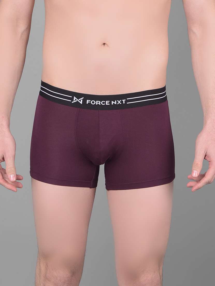 men pack of 5 solid trunks - 21575416 -  Standard Image - 1