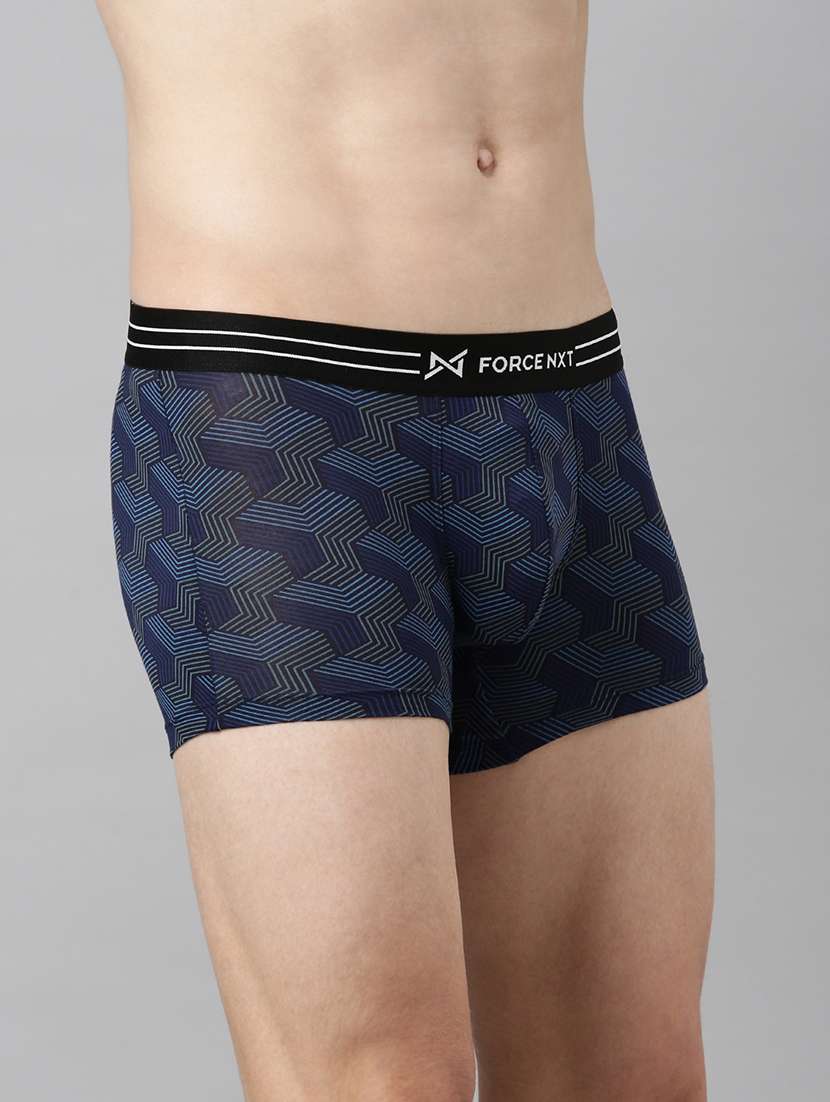 men printed cotton trunks - 21575418 -  Standard Image - 1