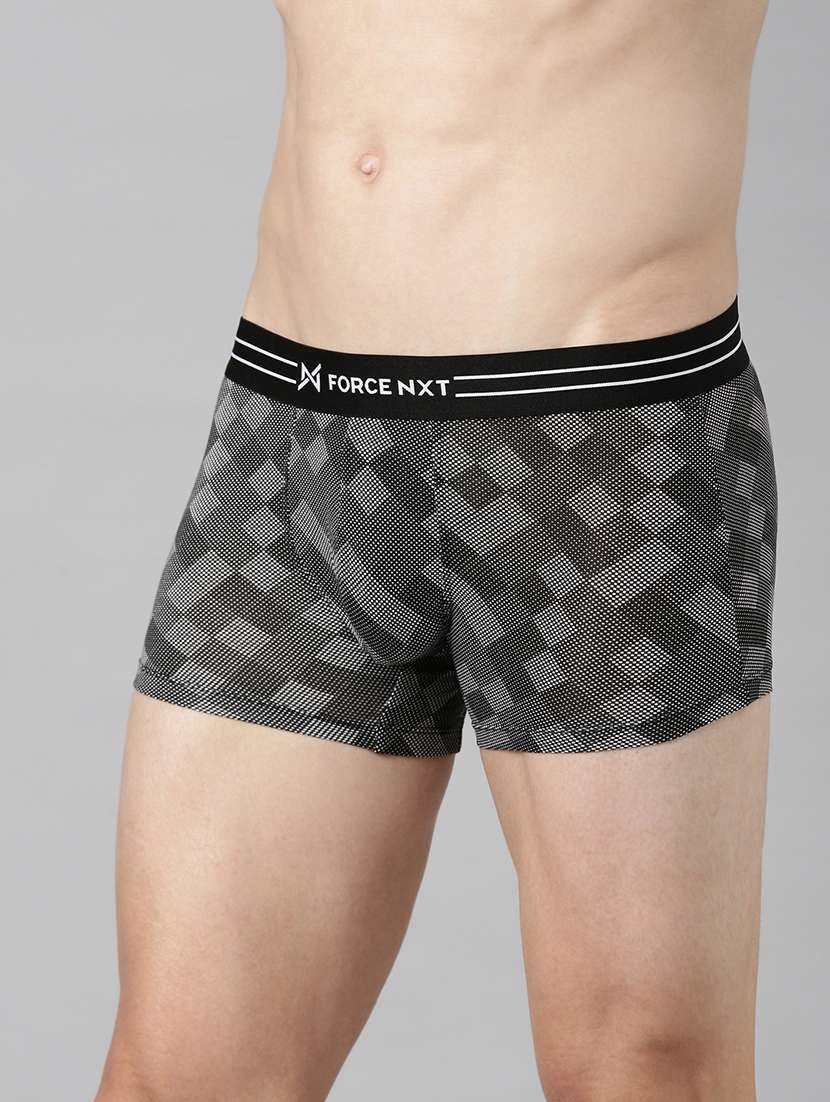 men printed cotton trunks - 21575421 -  Standard Image - 1
