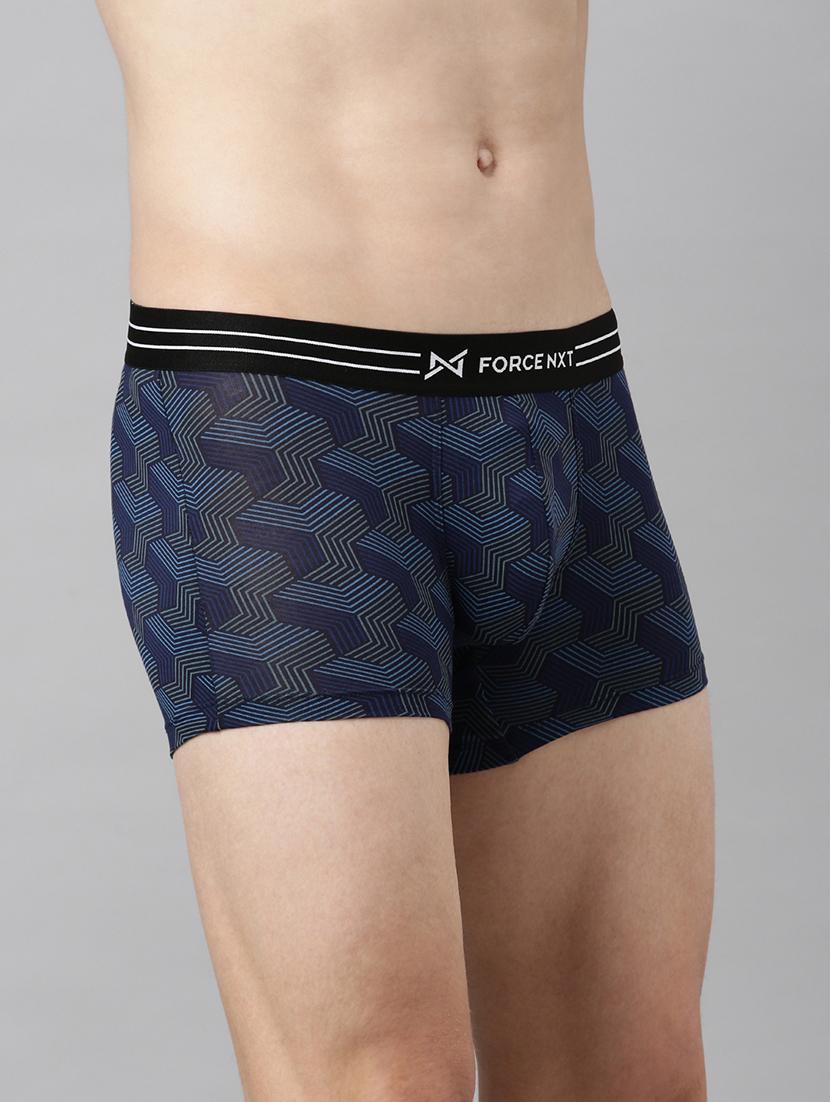 men pack of 3 printed trunks brief - 21575427 - Standard Image - 1