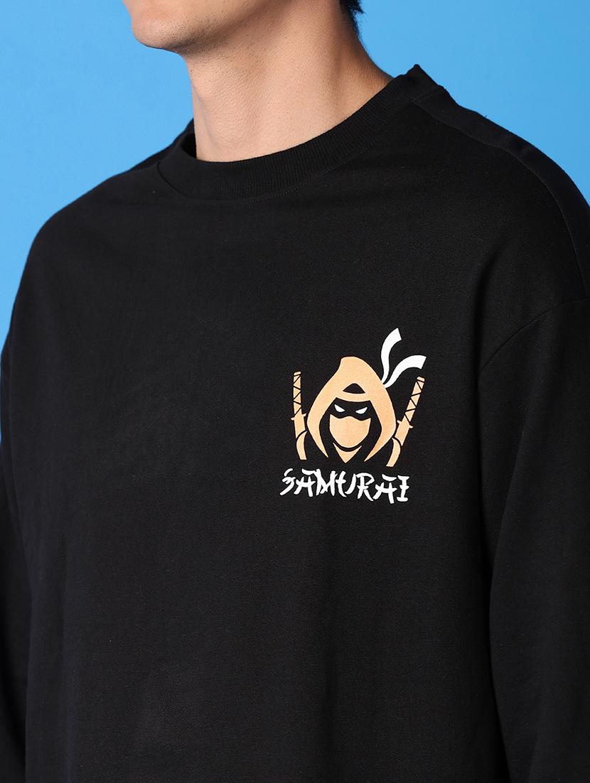 men round neck front & back print t-shirt - 21575511 - Standard Image - 4