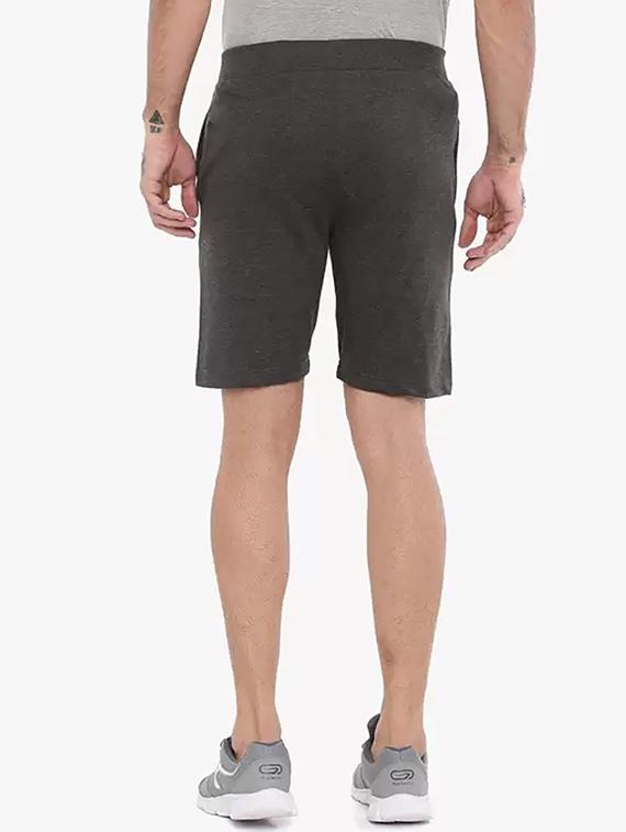 men solid mid rise regular fit shorts - 21576015 -  Standard Image - 1