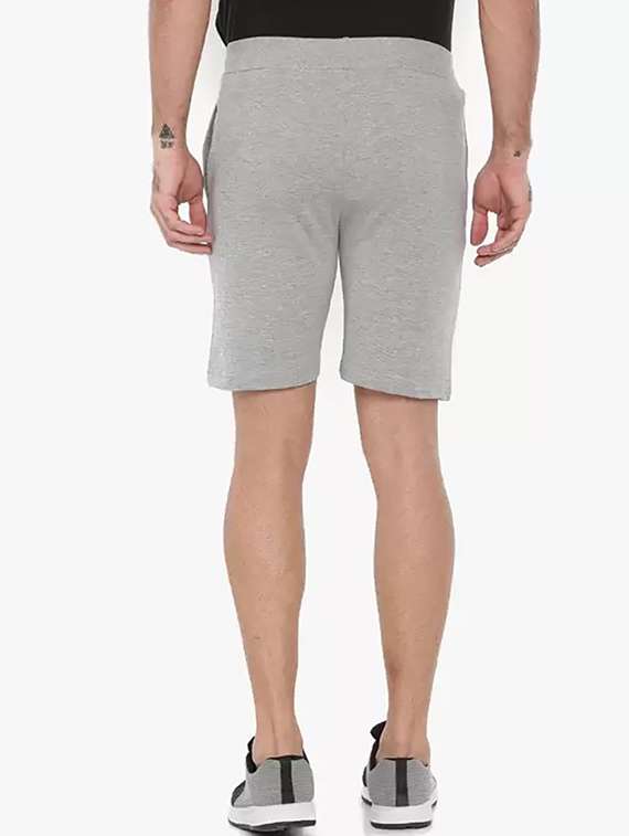 men solid mid rise regular fit shorts - 21576017 -  Standard Image - 1