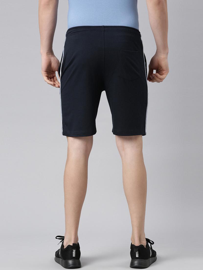 men pack of 3 solid regular fit shorts - 21576045 -  Standard Image - 1
