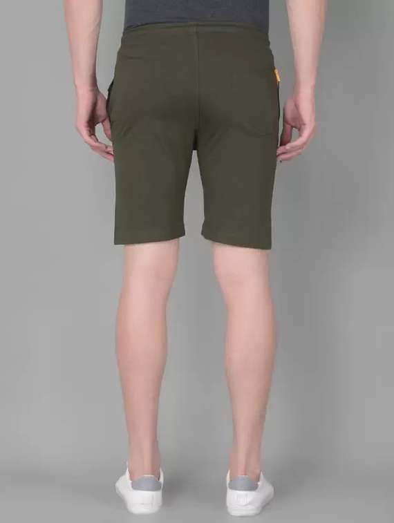 men pack of 2 solid regular fit shorts - 21576054 -  Standard Image - 1