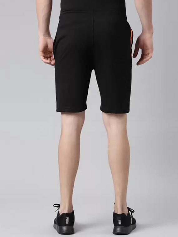 men pack of 2 solid regular fit shorts - 21576057 -  Standard Image - 1