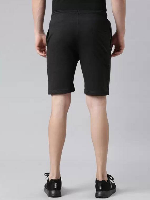 men pack of 3 solid regular fit shorts - 21576058 -  Standard Image - 1
