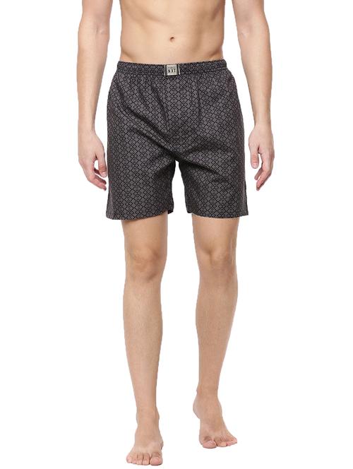 men printed mid rise boxers - 21576075 - Standard Image - 0