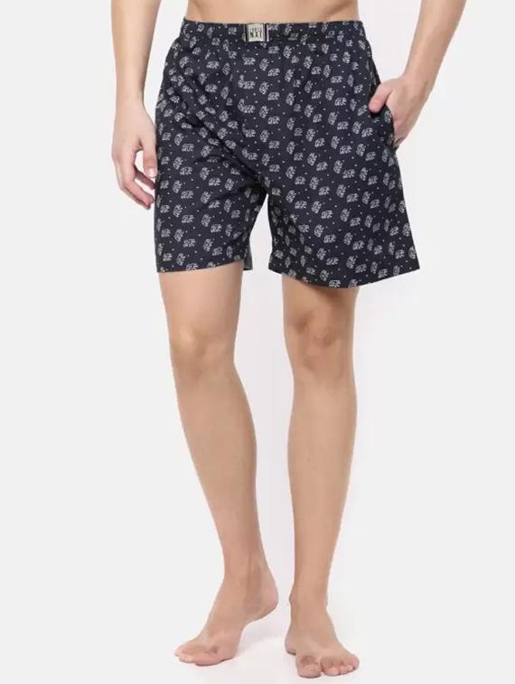 men pack of 2 printed mid rise boxers - 21576080 -  Standard Image - 1