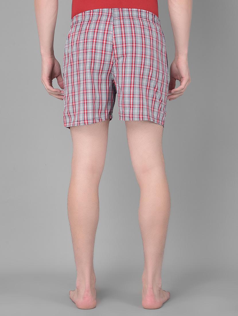 men pack of 3 checkered mid rise boxers - 21576095 - Standard Image - 1