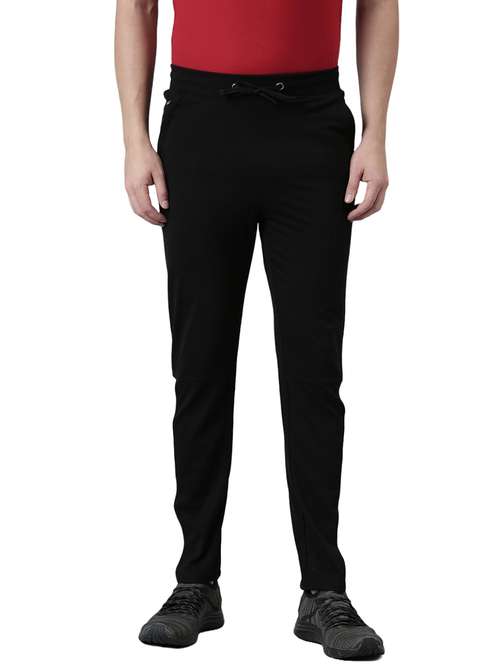 men regular fit mid rise full length track pant - 21576117 - Standard Image - 0