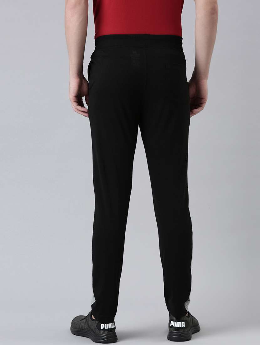 men regular fit mid rise full length track pant - 21576117 - Standard Image - 1