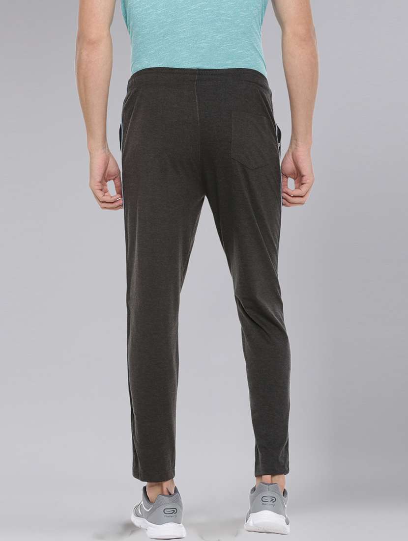 men regular fit mid rise full length track pant - 21576127 -  Standard Image - 1