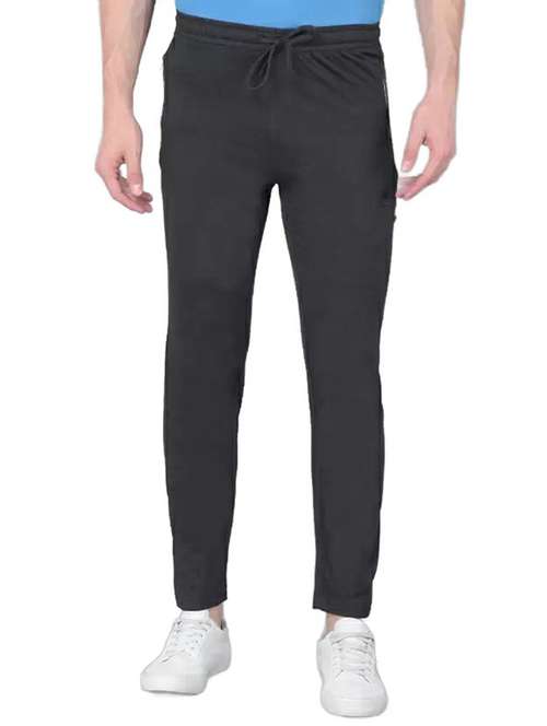 men regular fit mid rise full length track pant - 21576155 -  Standard Image - 0