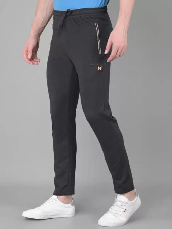 men regular fit mid rise full length track pant - 21576155 -  Standard Image - 1