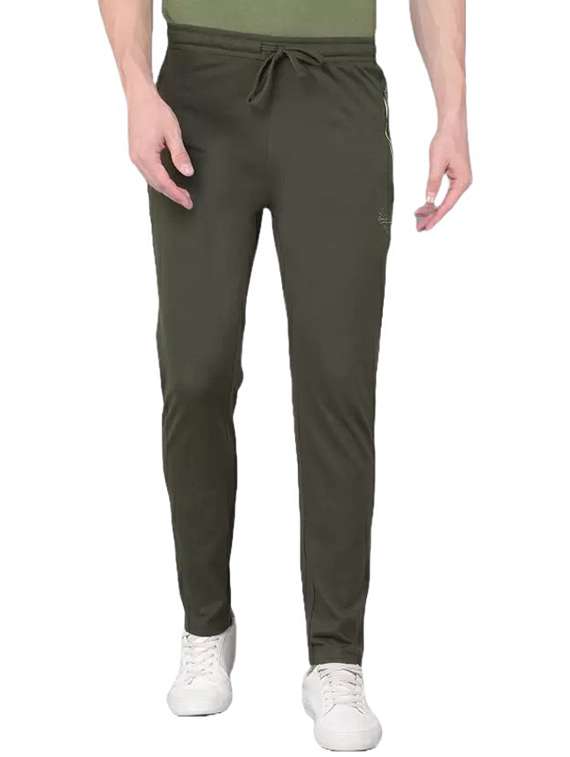 men regular fit mid rise full length track pant - 21576156 - Zoom Image - 0