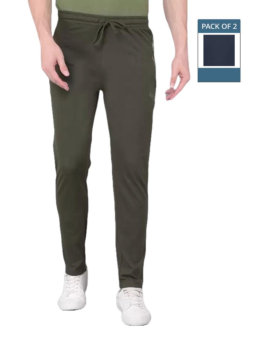 men pack of 2 mid rise full length track pant - 21576159 -  Zoom Image - 0