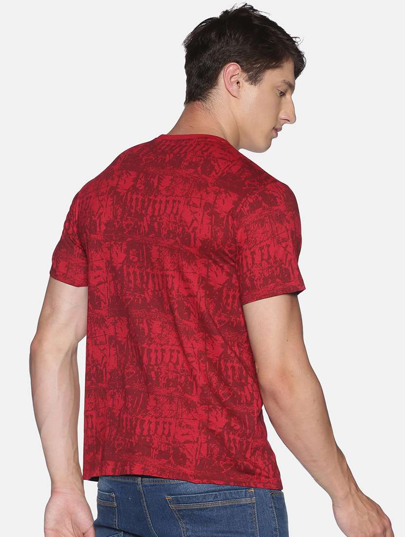 men pack of 2 round neck typographic short sleeves t-shirt - 21576181 -  Standard Image - 1