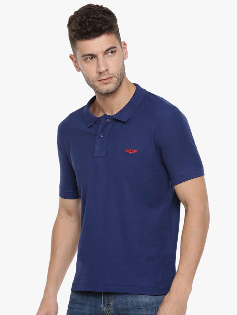 men solid short sleeve t-shirt - 21576213 -  Standard Image - 1