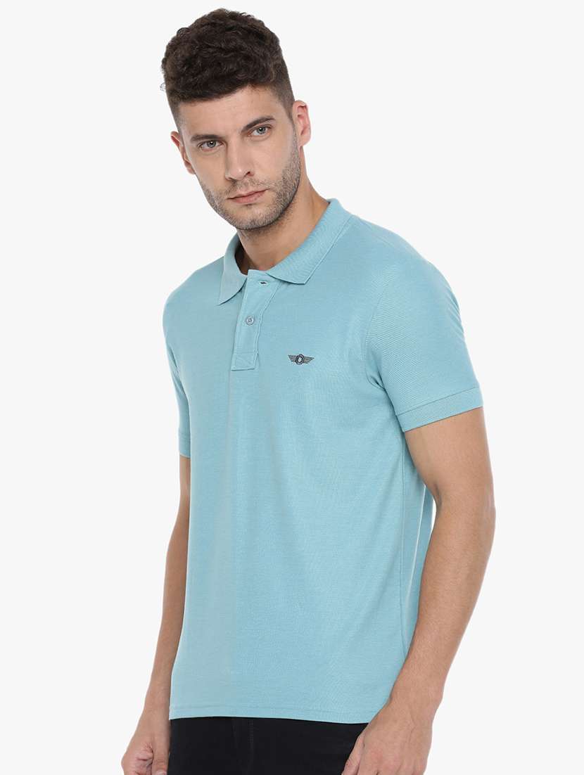 men solid short sleeve t-shirt - 21576215 -  Standard Image - 1