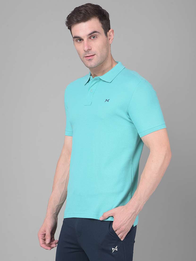men solid short sleeve t-shirt - 21576216 -  Standard Image - 1