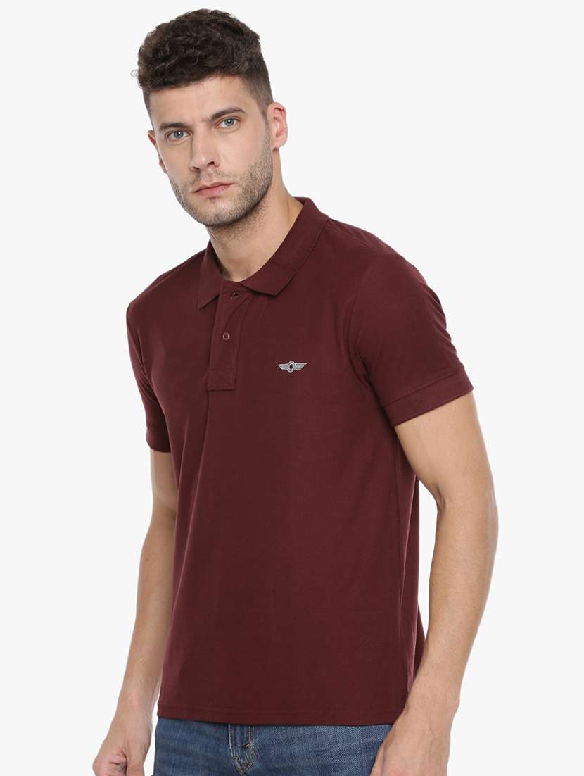 men solid short sleeve t-shirt - 21576220 - Standard Image - 1