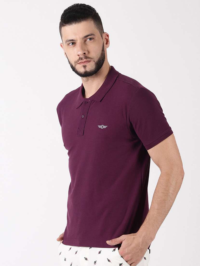 men solid short sleeve t-shirt - 21576227 -  Standard Image - 1