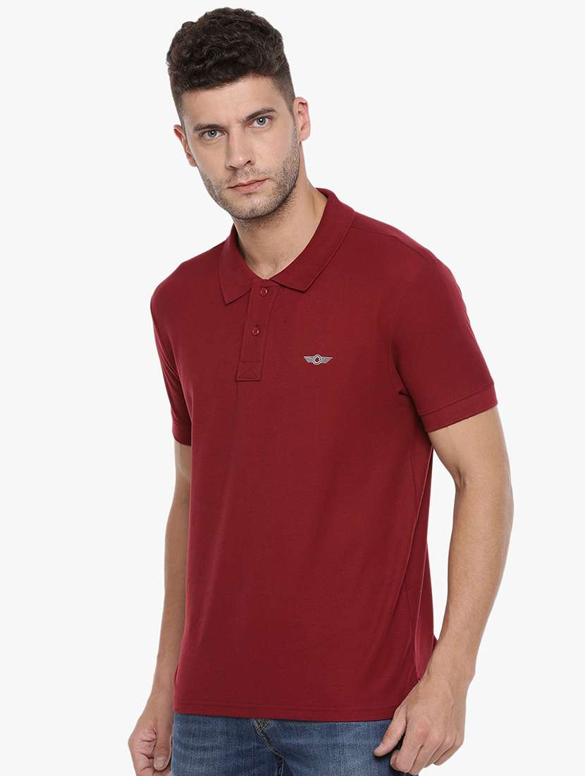 men solid short sleeve t-shirt - 21576230 -  Standard Image - 1