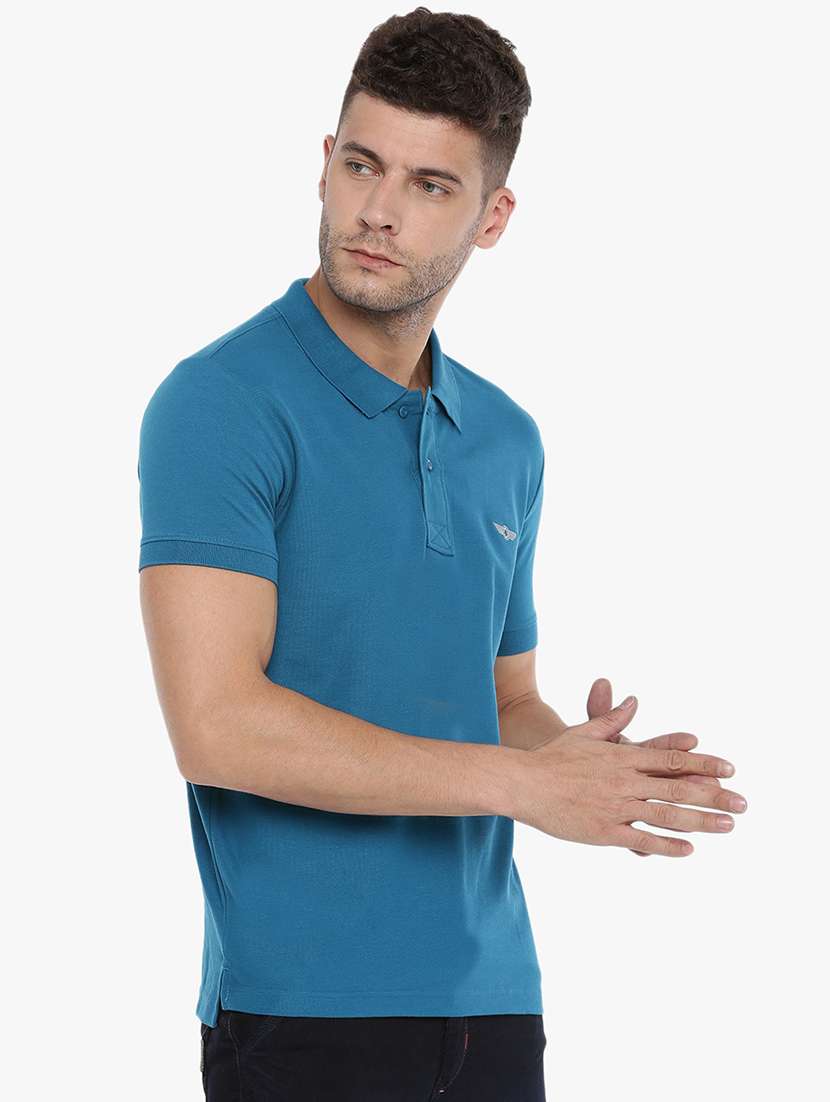 men solid short sleeve t-shirt - 21576231 -  Standard Image - 1