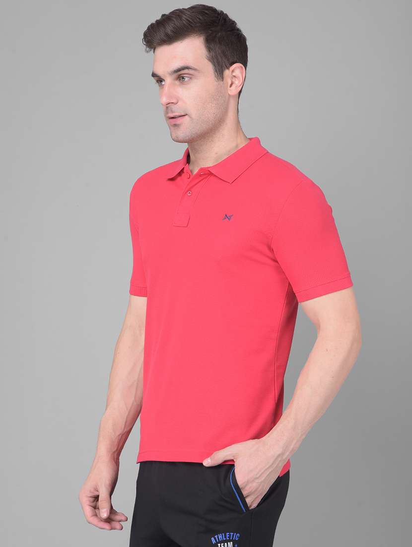 men solid short sleeve t-shirt - 21576237 -  Standard Image - 1