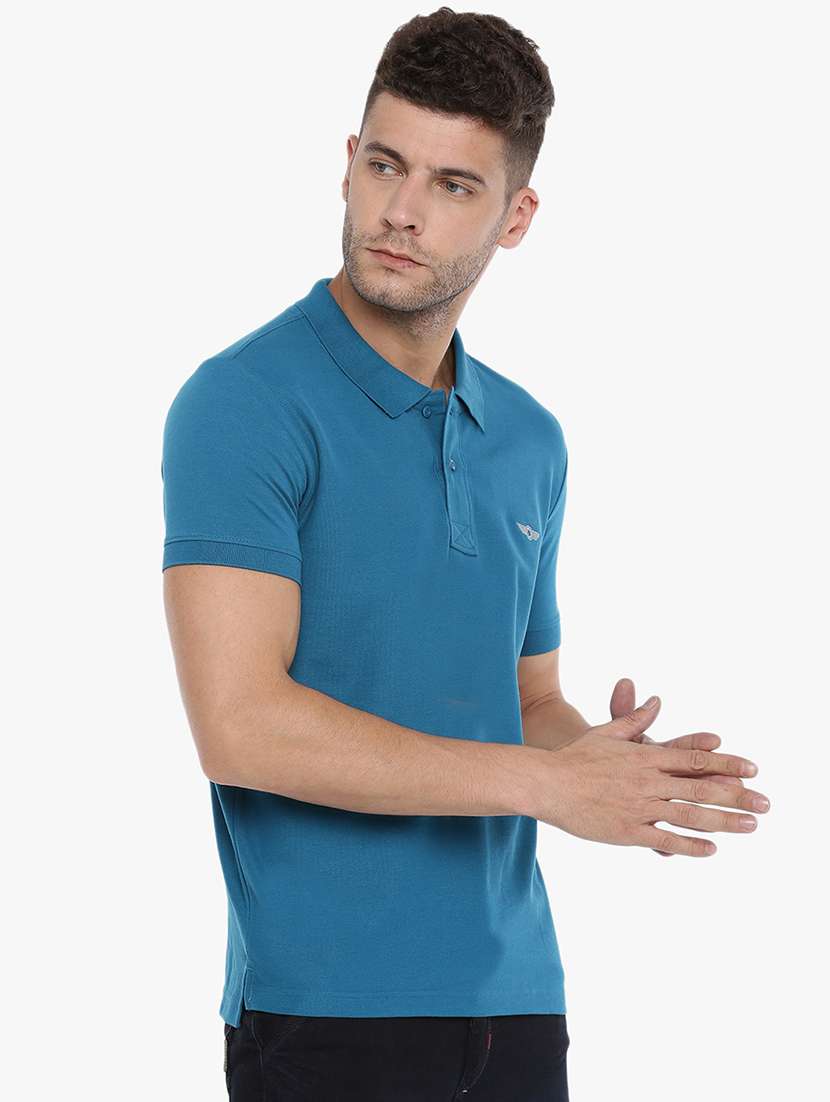 men solid pack of 3 short sleeve t-shirt - 21576273 -  Standard Image - 1