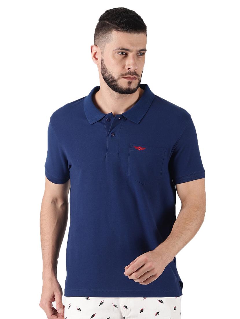 men solid short sleeve t-shirt