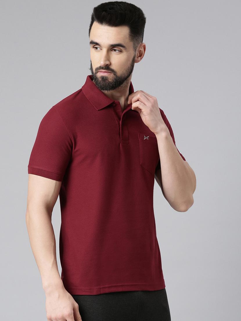 men solid short sleeve t-shirt - 21576291 -  Standard Image - 1