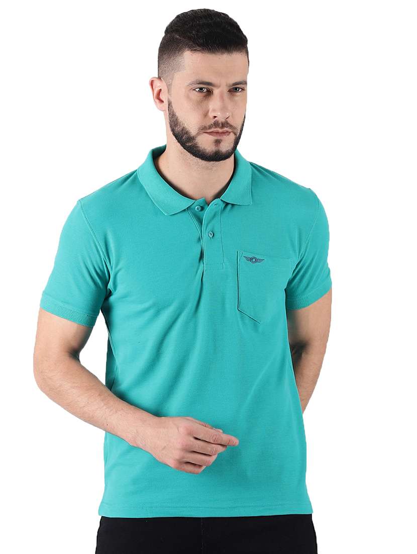 men solid pack of 3 short sleeve t-shirt - 21576328 -  Standard Image - 1