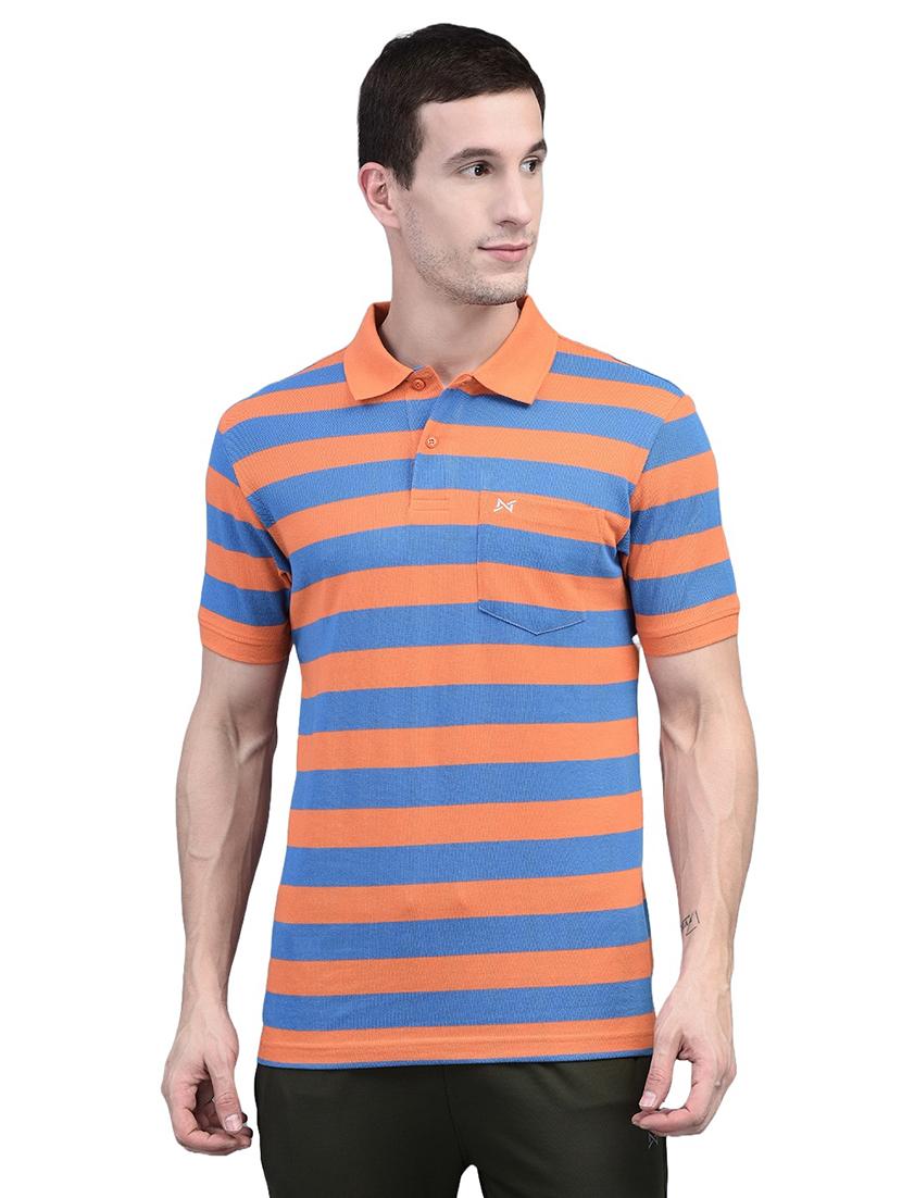men stripe pack of 2 short sleeve t-shirts - 21576339 - Standard Image - 1