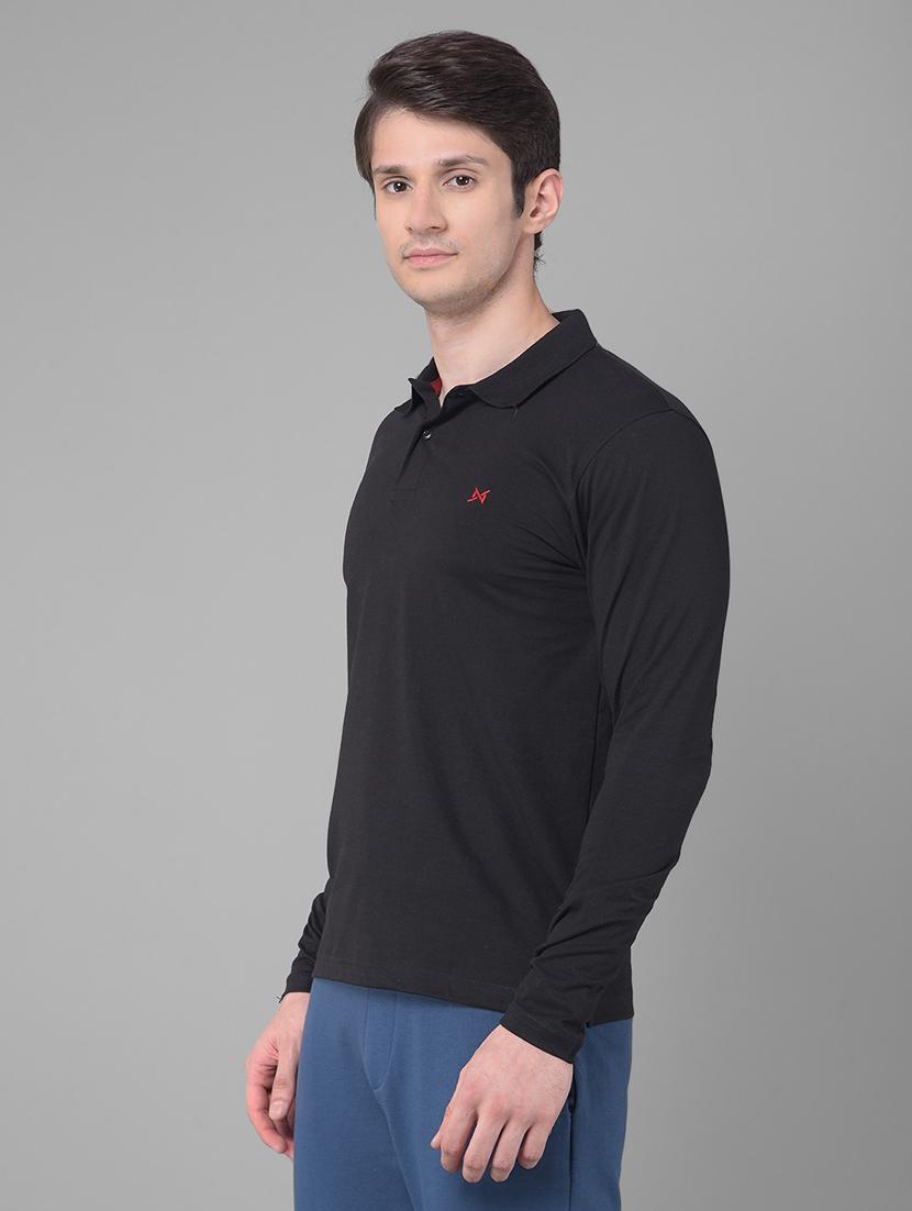 men solid long sleeve t-shirt - 21576341 - Standard Image - 1