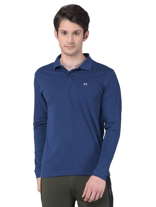 men solid long sleeve t-shirt - 21576343 - Standard Image - 0