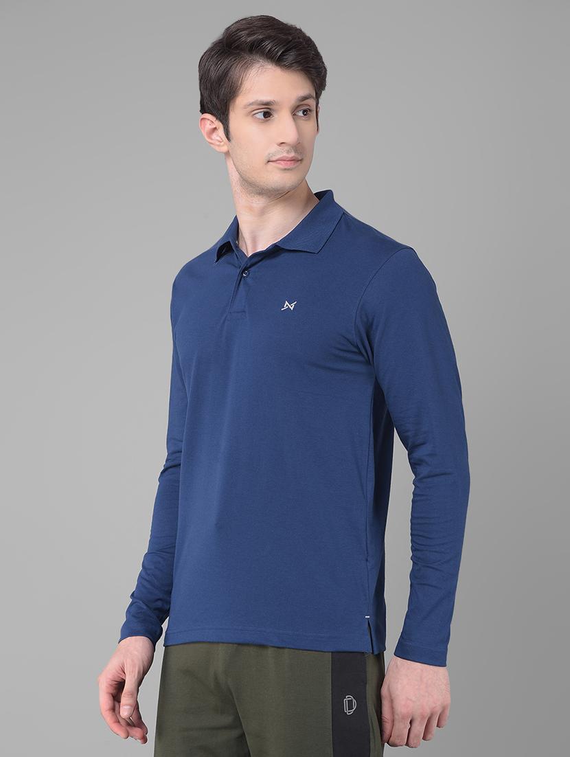 men solid long sleeve t-shirt - 21576343 - Standard Image - 1