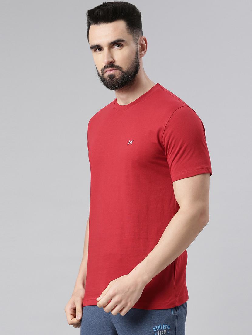 men solid short sleeve t-shirt - 21576360 -  Standard Image - 1