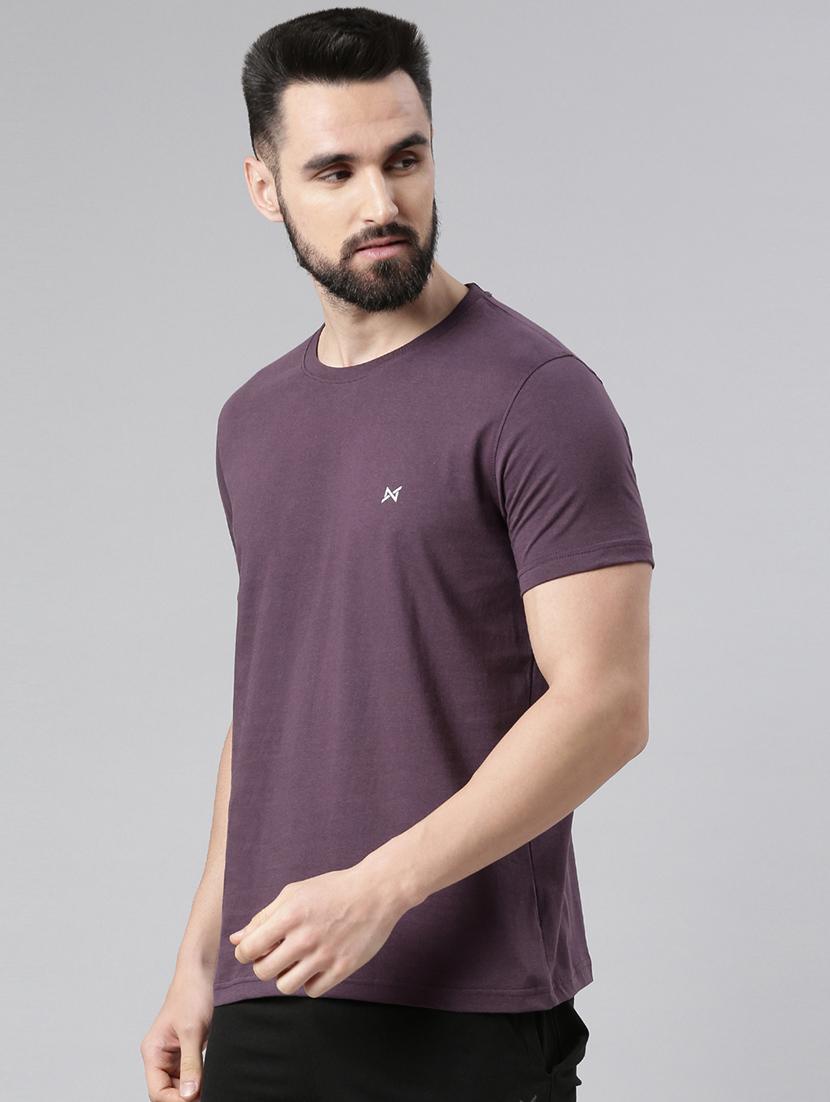 men solid short sleeve t-shirt - 21576362 - Standard Image - 1