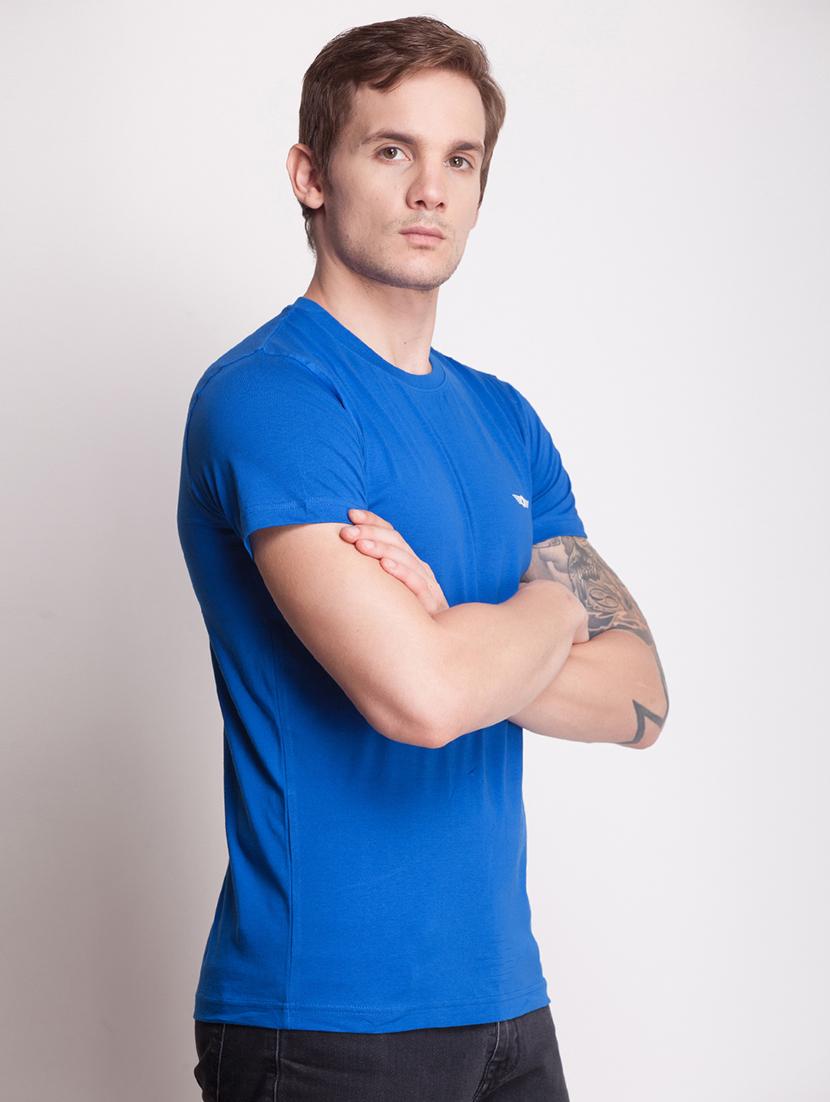 men solid pack of 2 short sleeve t-shirt - 21576379 -  Standard Image - 1