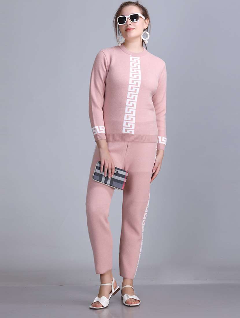 women self design winter co-ord set