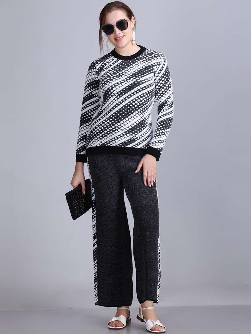 women self design winter co-ord set