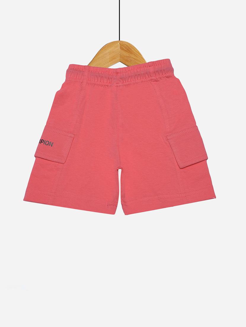 boys pack of 4 solid drawstring shorts with double pockets - 21577660 - Standard Image - 1
