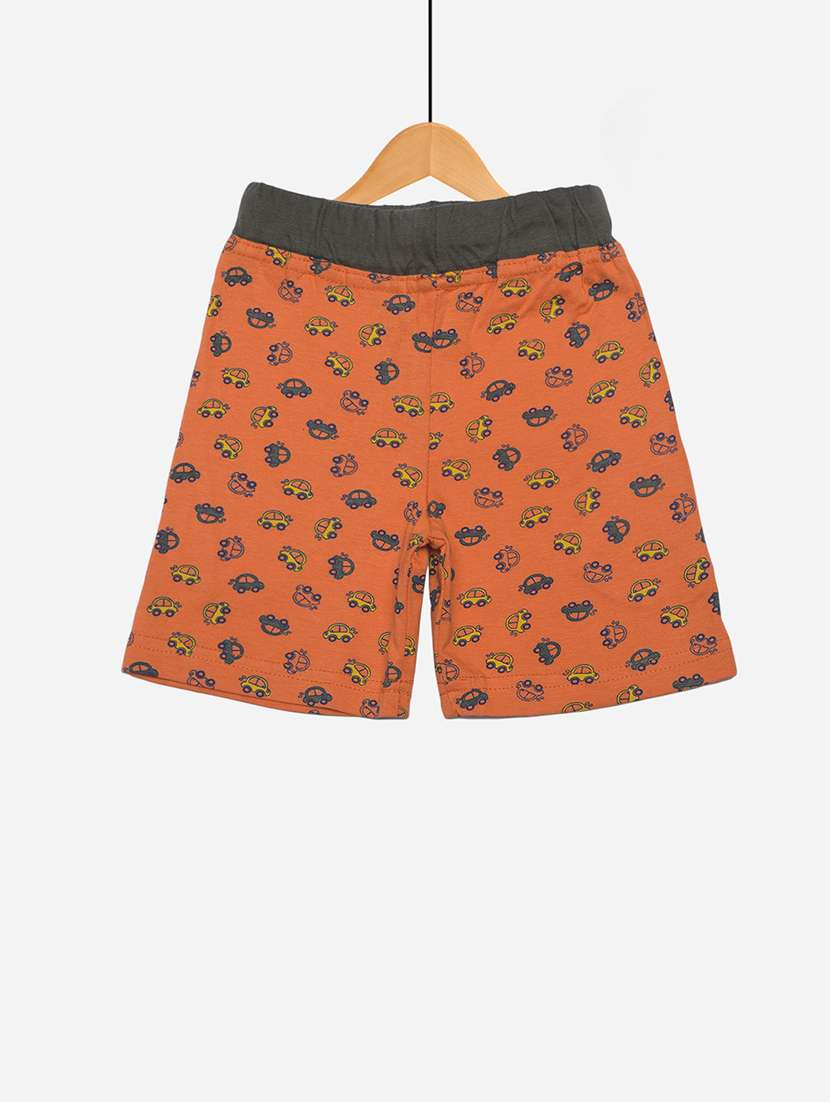 boys printed drawstring loungwear shorts  - 21577664 -  Standard Image - 1