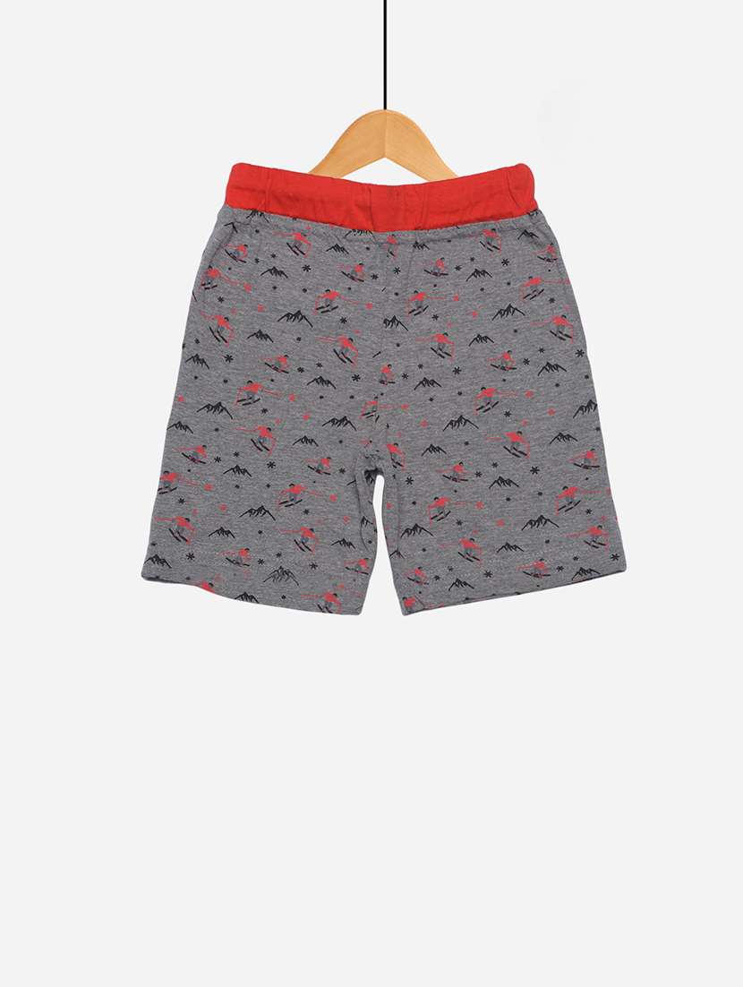boys pack of 4 printed drawstring loungwear shorts  - 21577677 -  Standard Image - 1
