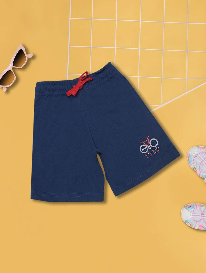 boys pack of 2 placement printed drawstring shorts - 21577733 -  Standard Image - 1