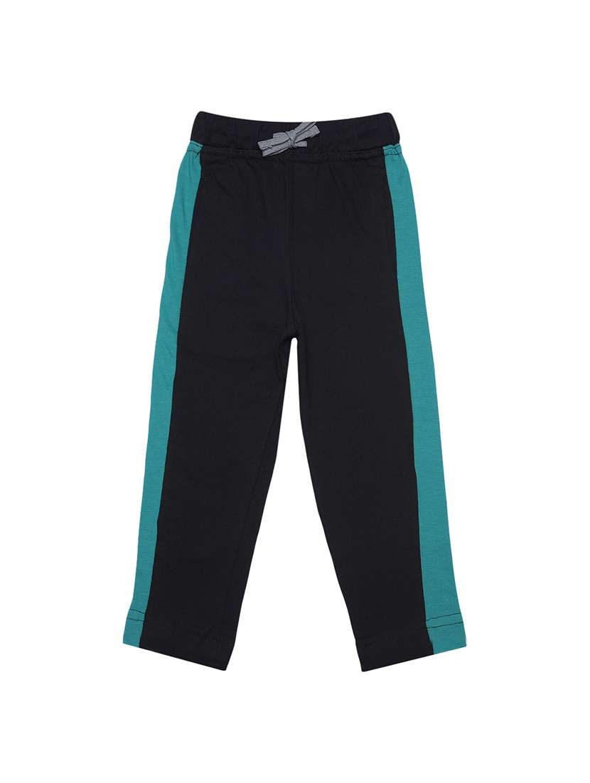 boys color block mid rise track pant with drawstring - 21577762 -  Standard Image - 1