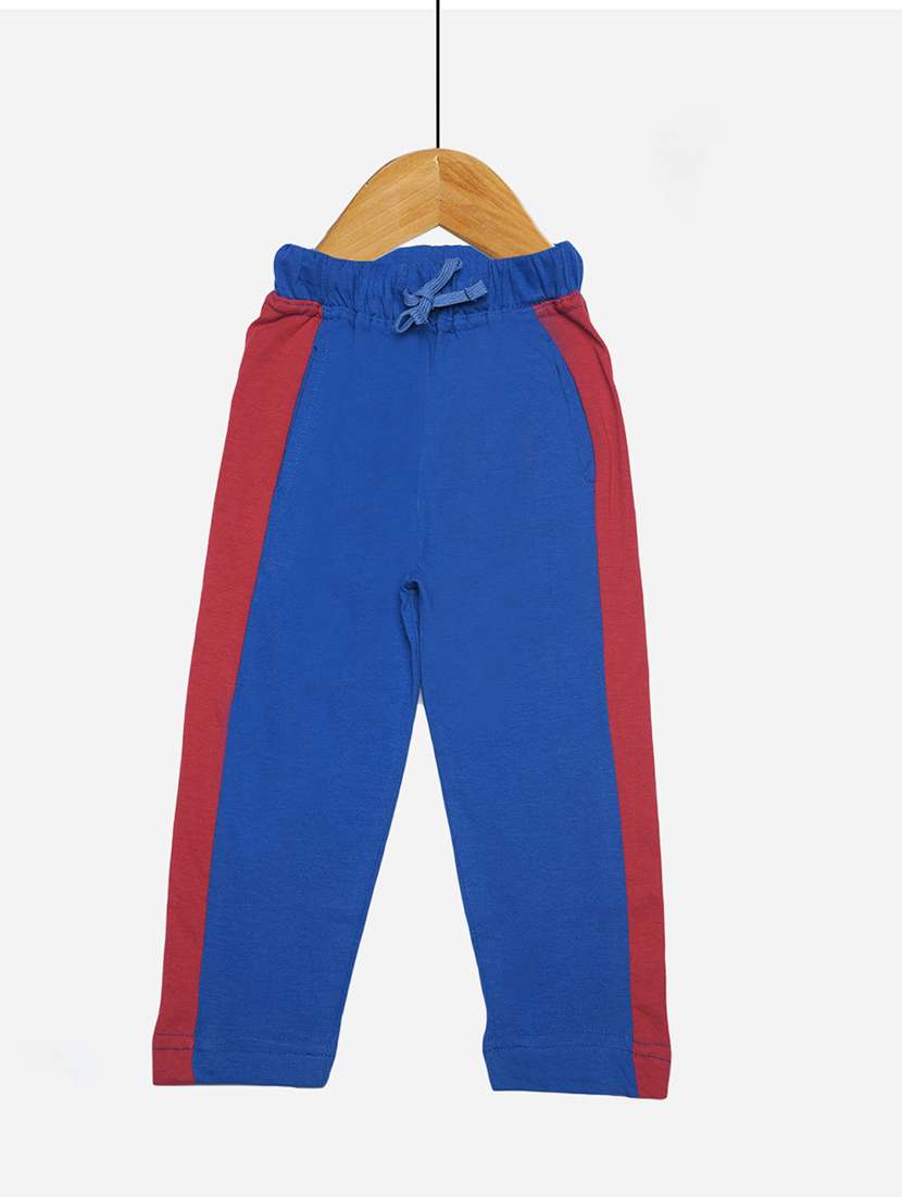 boys pack of 3 color block mid rise track pant with drawstring - 21577768 -  Standard Image - 1